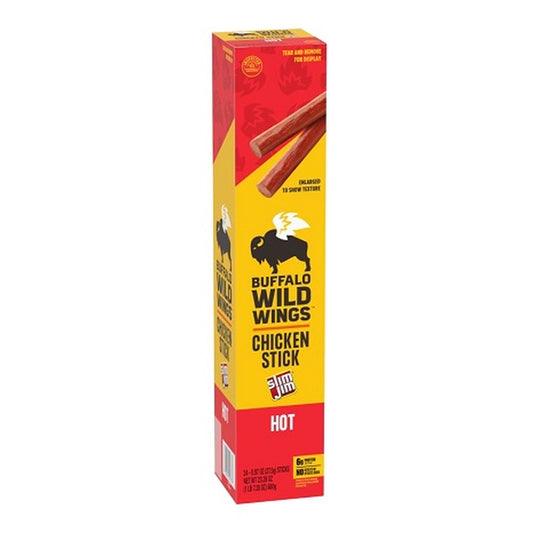 Slim Jim Giant BWW Chicken Hot .97oz pack — full package