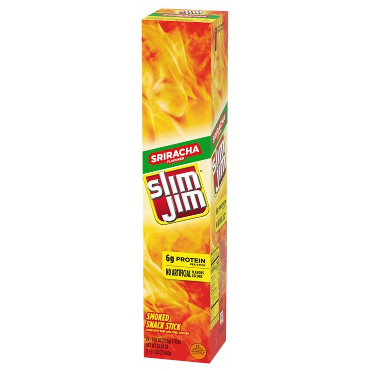 Slim Jim Giant Sriracha .97oz pack — full package