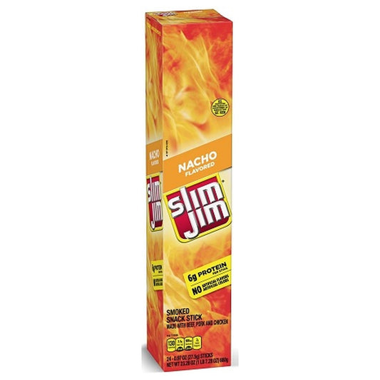 Slim Jim Giant Nacho .97oz pack — full package