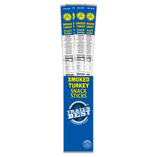 Trail's Best Turkey Snack Stick 1.2oz pack — full package
