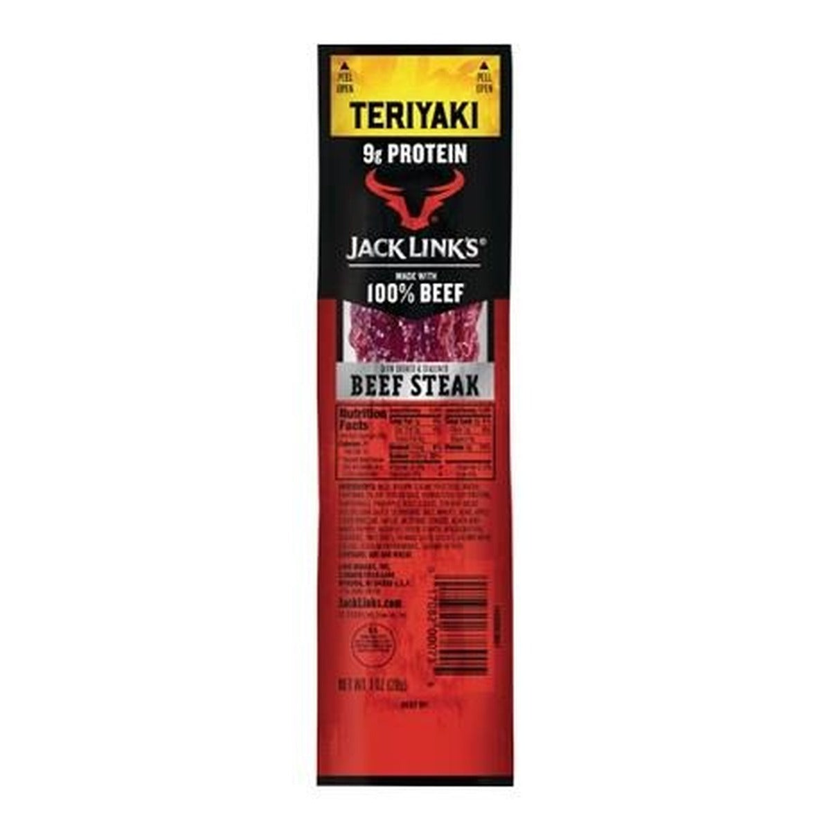 Jack Link's Kippered Teriyaki 1oz pack — full package