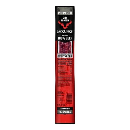 Jack Link's Jumbo Peppered 2oz pack — full package