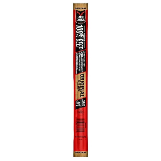 Jack Link's 100% Beef Stick Original 1.84oz pack — full package
