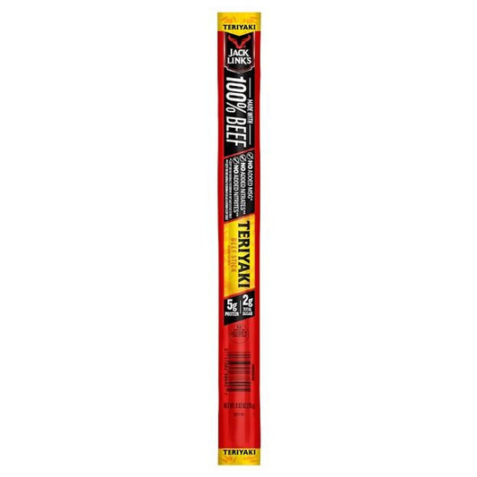 Jack Link's 100% Beef Stick Teriyaki 1.84oz pack — full package