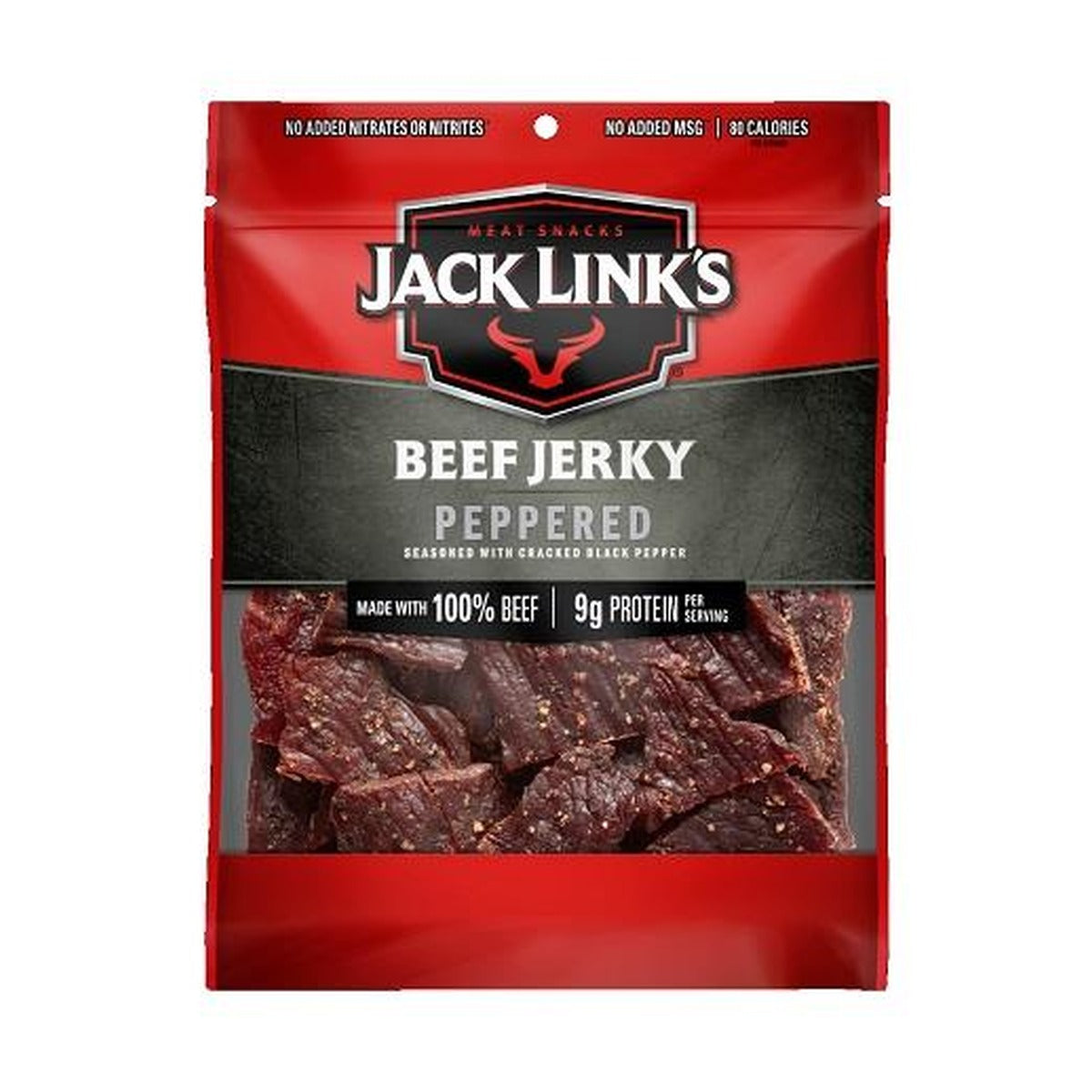 Jack Link's Peppered 3.25oz pack — full package