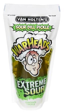 Van Holten's Jumbo Warheads Sour Dill Pickles 5oz — pack