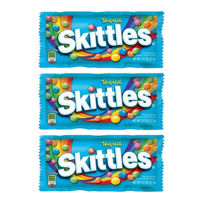 Skittles Tropical 2.17oz — 3-Pack