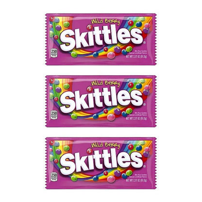 Skittles Wild Berry 2.17oz — 3-Pack