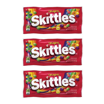 Skittles Original 2.17oz — 3-Pack