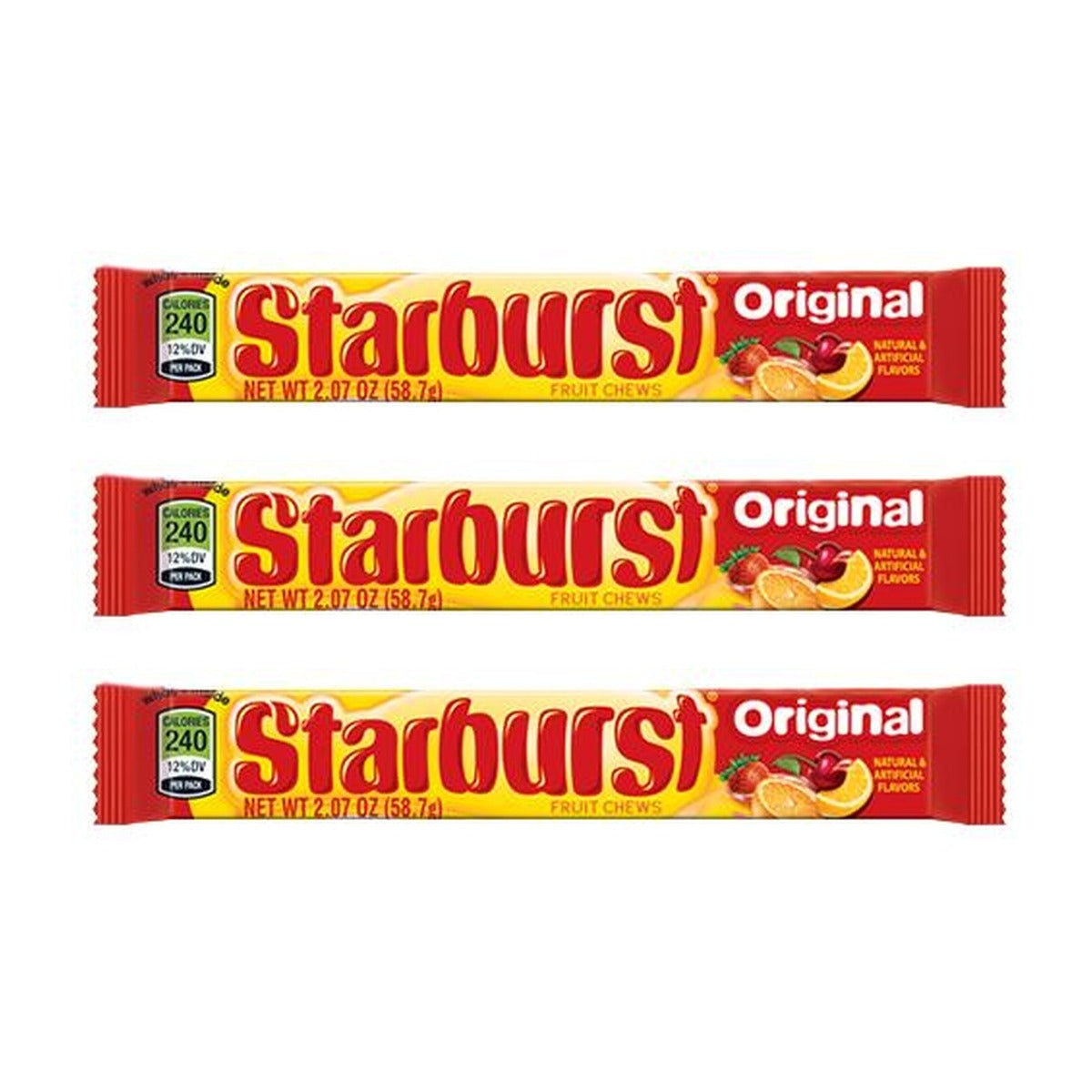 Starburst Original 2.07oz — 3-Pack