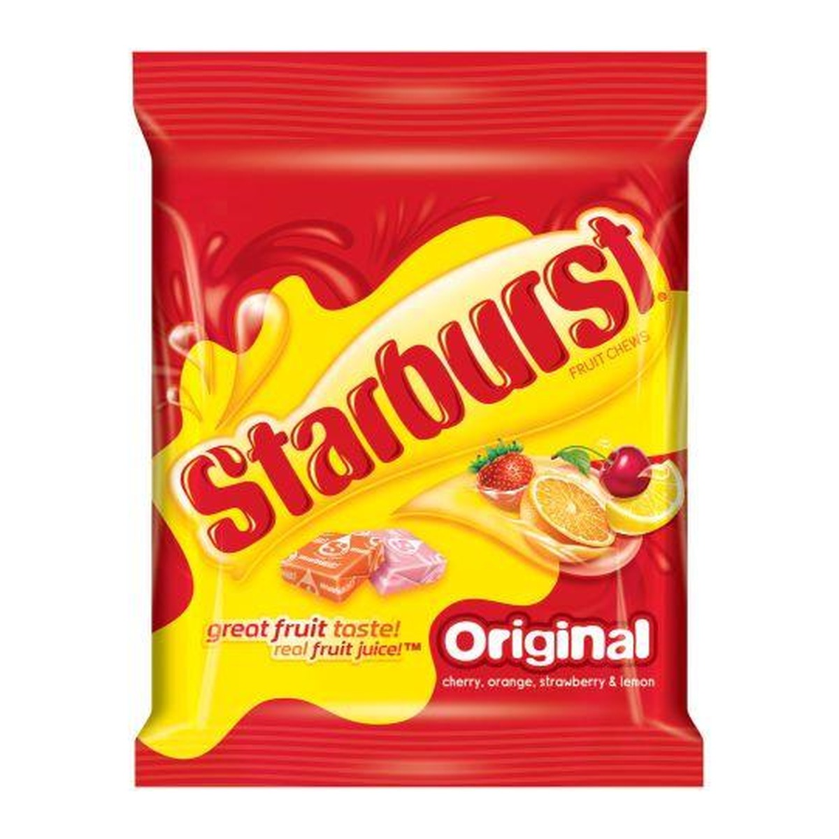 Starburst Original 7.2oz Peg Bag pack — full package