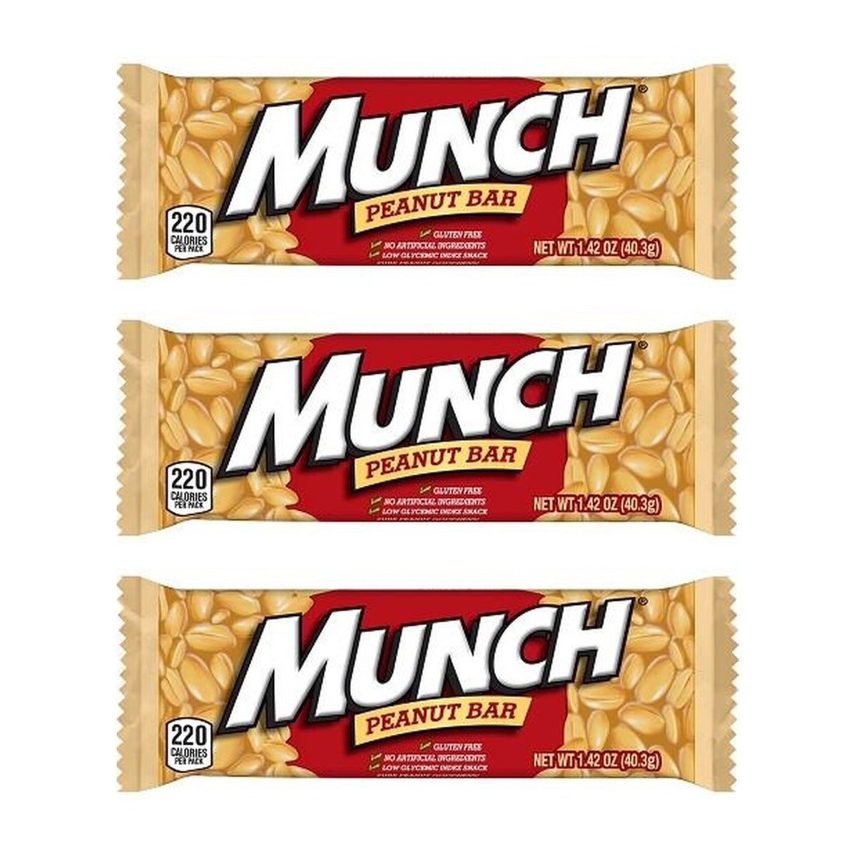Munch Peanut Bar 1.42oz — 3-Pack