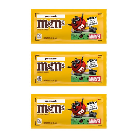 M&M's Limited Edition Peanut Marvel 1.74oz — 3-Pack