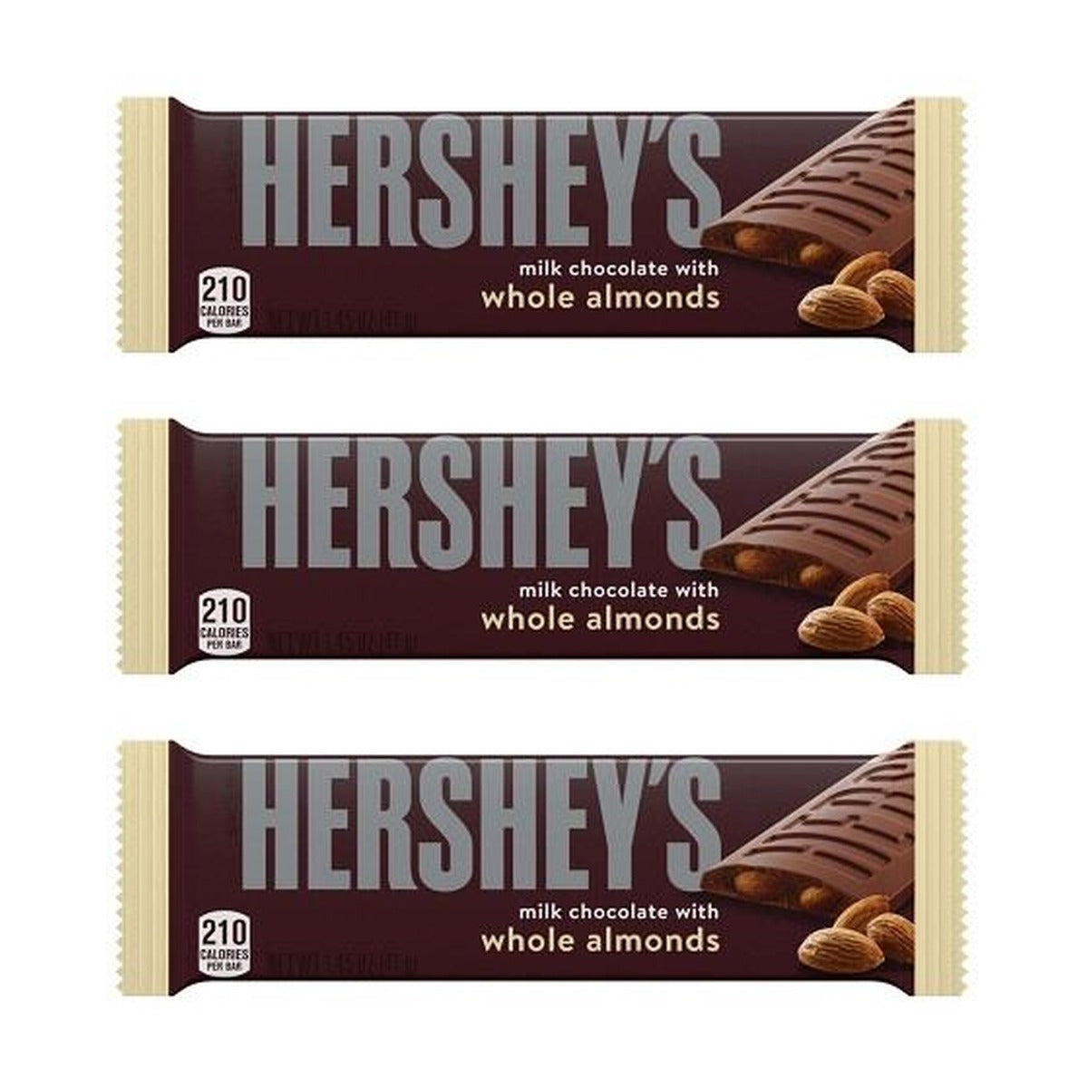 Hershey's Almond Bar 1.45oz — 3-Pack