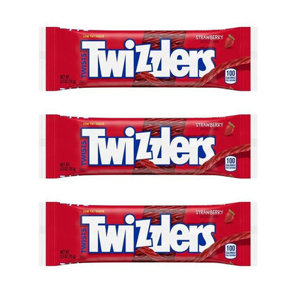 Twizzlers Strawberry Twists 2.5oz — 3-Pack