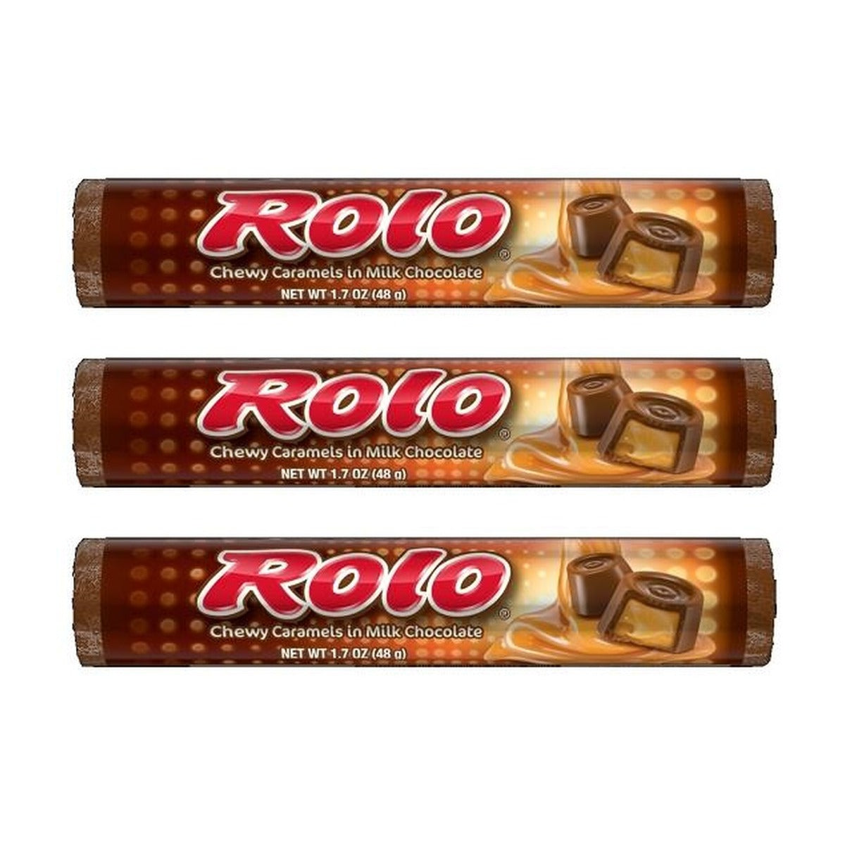 Rolo Candy Bar 1.7oz — 3-Pack