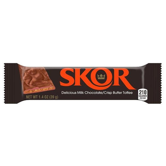 Skor Candy Bar 1.4oz — full package