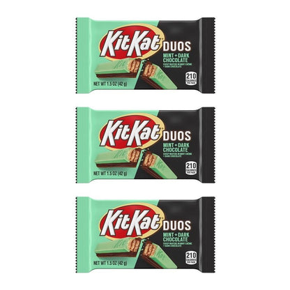 Kit Kat Duos Dark Chocolate Mint 1.5oz — 3-Pack