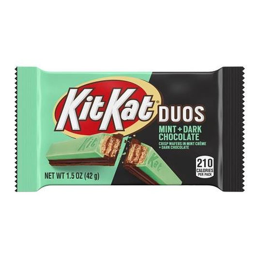 Kit Kat Duos Dark Chocolate Mint 1.5oz — full package