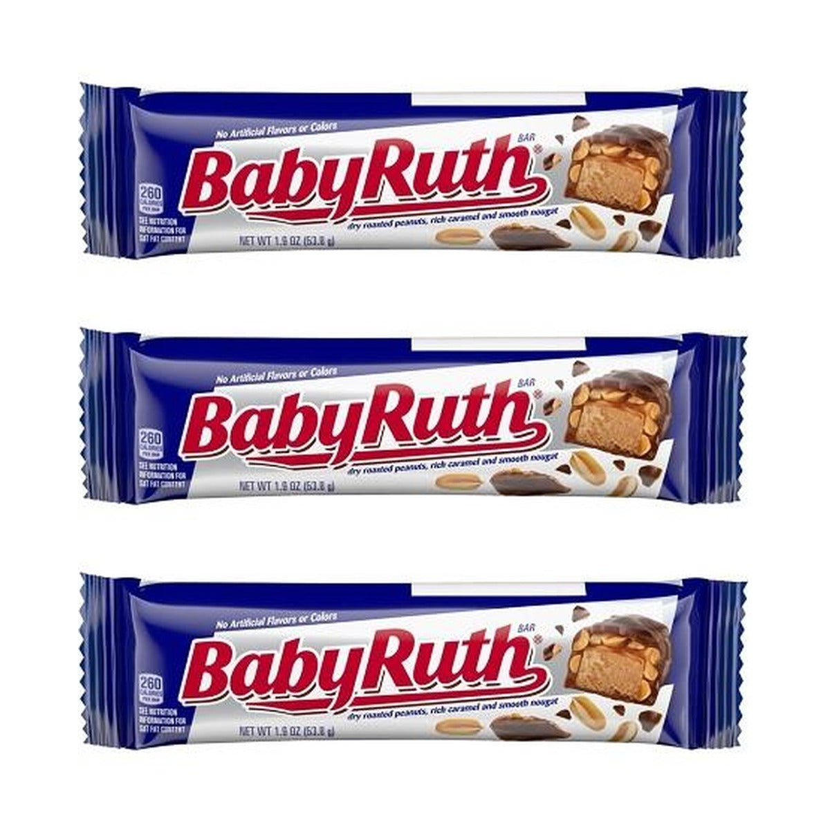 Baby Ruth Bar 1.9oz — 3-Pack