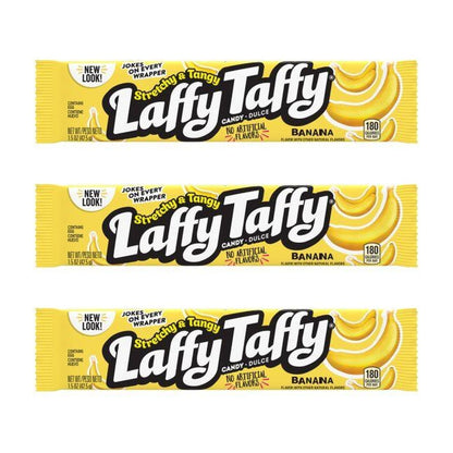 Laffy Taffy Banana 1.5oz — 3-Pack