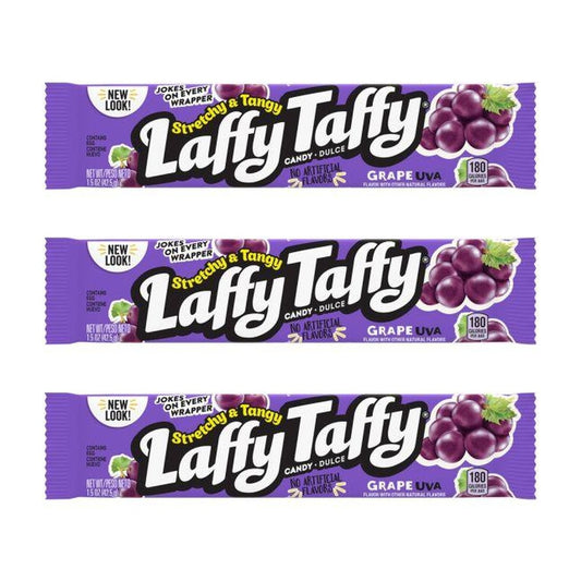 Laffy Taffy Grape 1.5oz — 3-Pack