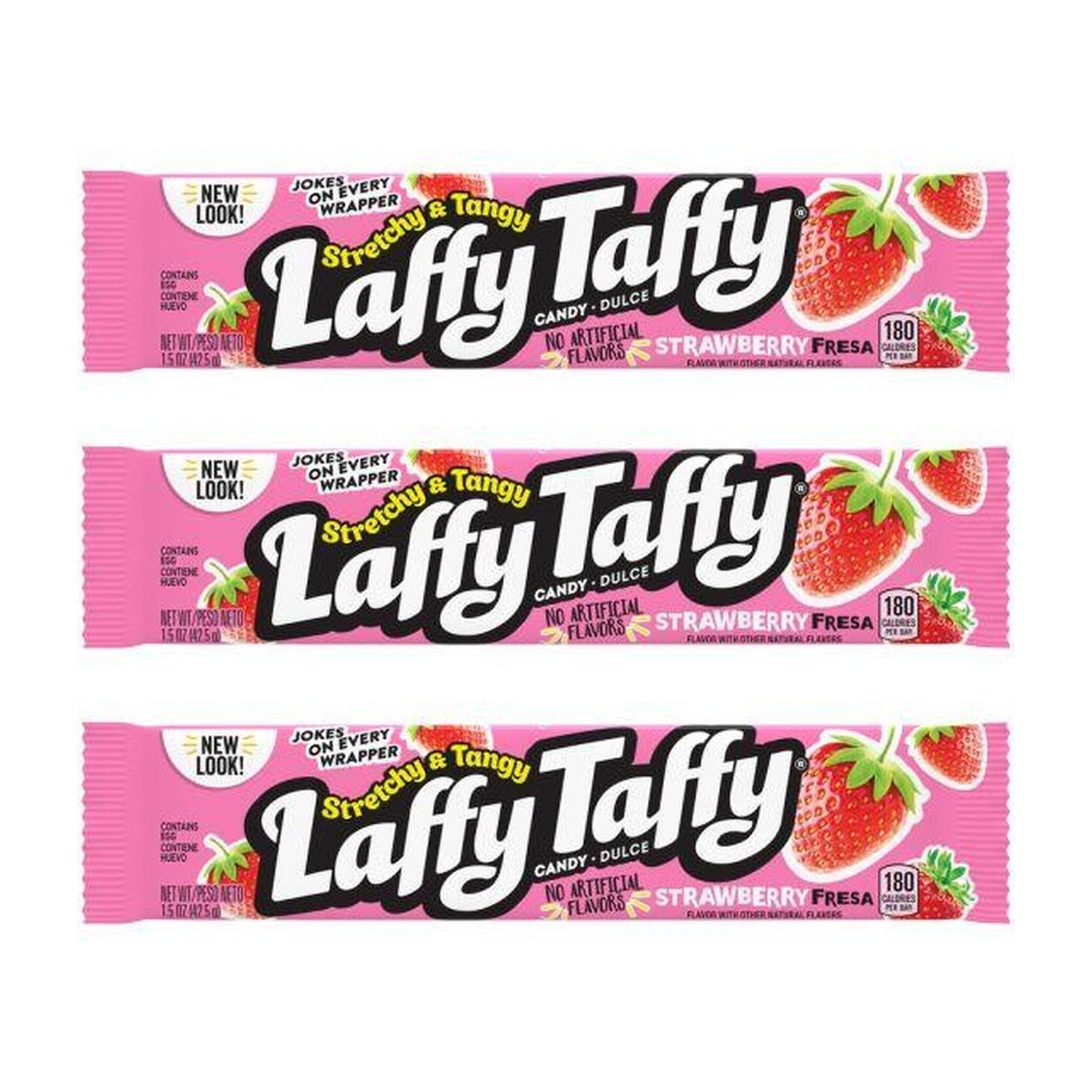 Laffy Taffy Strawberry 1.5oz — 3-Pack