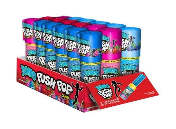 Push Pop Jumbo Jumpin 1.06oz — Box of 18