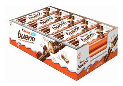 Kinder Bueno Chocolate Bar 1.5oz — Box of 20
