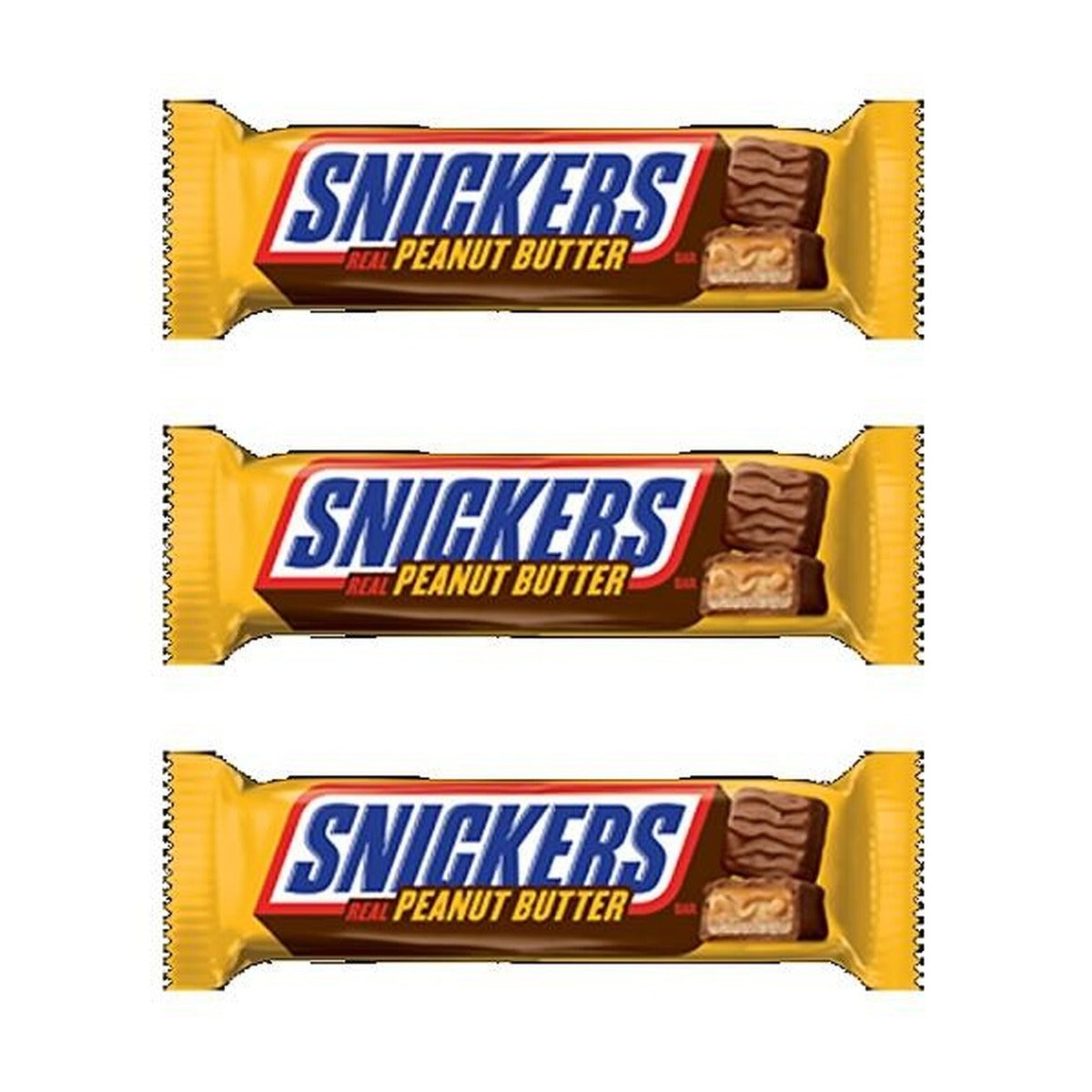Snickers Peanut Butter 1.78oz — 3-Pack