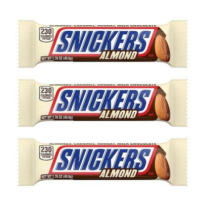 Snickers Almond 1.76oz — 3-Pack