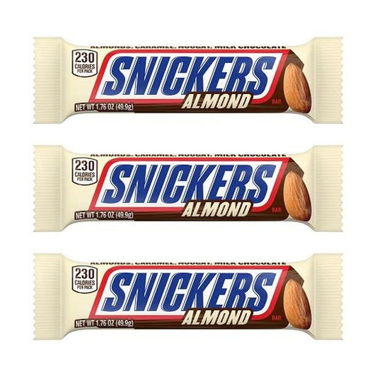 Snickers Almond 1.76oz — 3-Pack