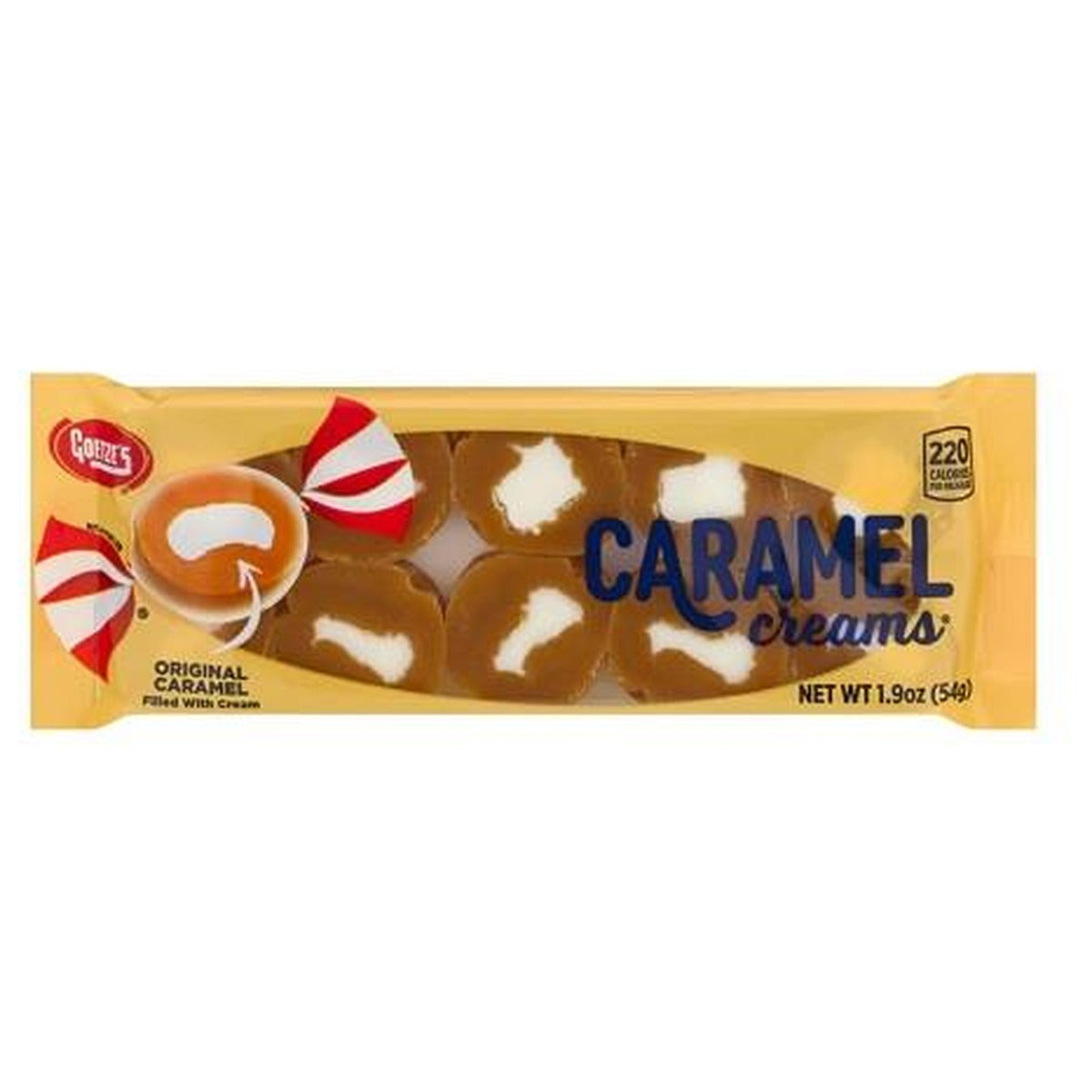 Goetze's Caramel Creams 1.9oz — full package