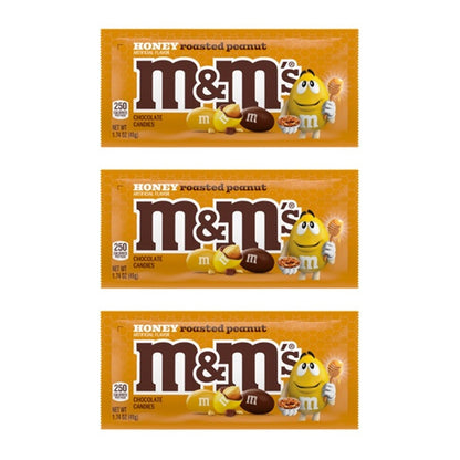 M&M's Honey Roasted Peanut 1.74oz — 3-Pack