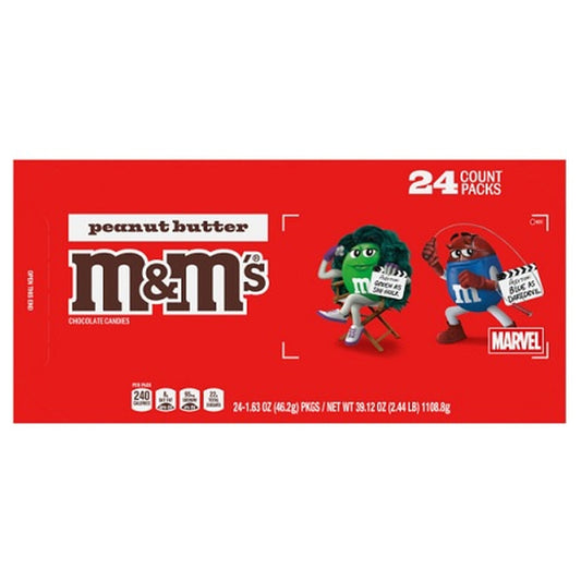 M&M's Peanut Butter Marvel 1.63oz — full package