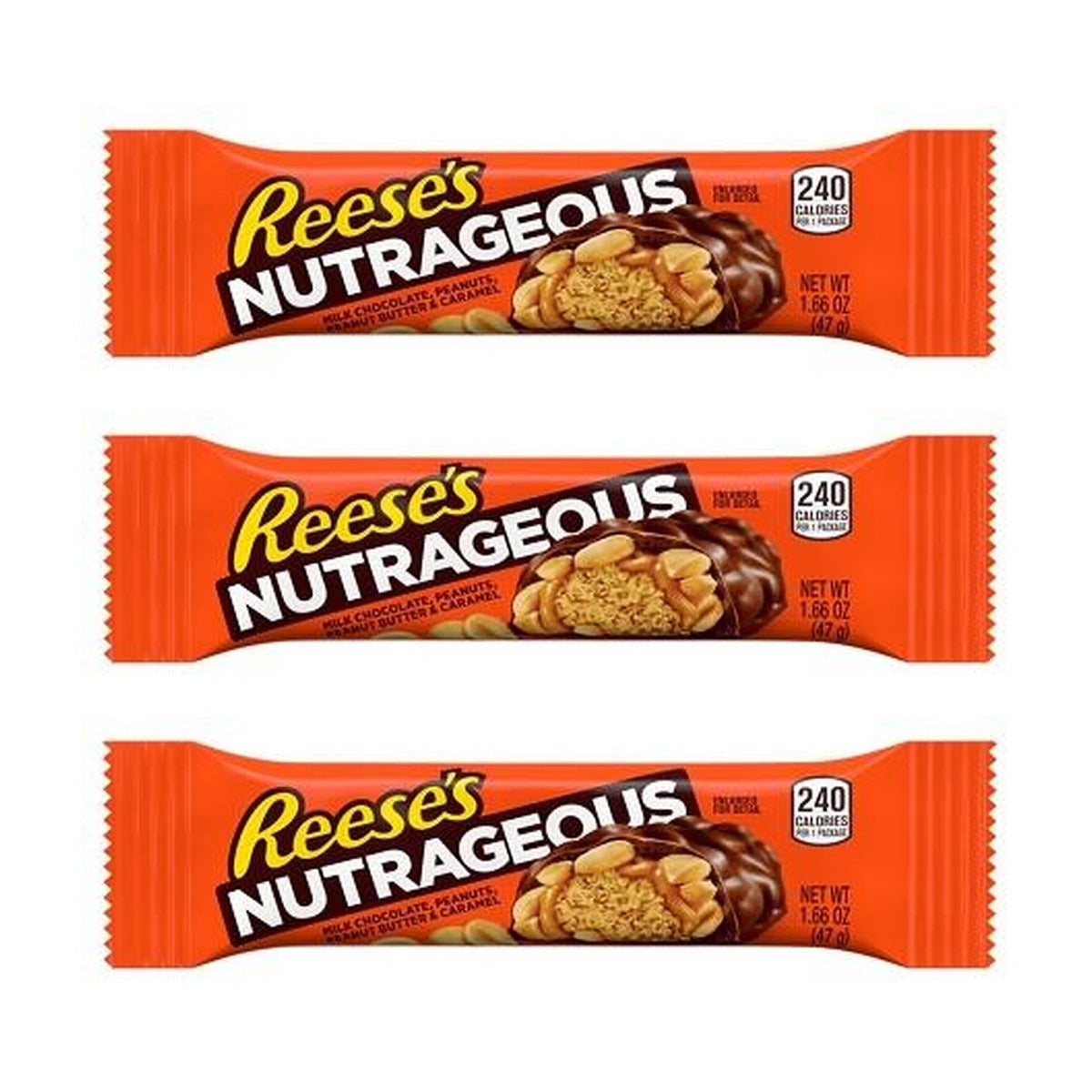 Reese's Nutrageous 1.66oz — 3-Pack