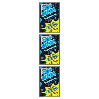 Pop Rocks Tropical Punch 0.33oz — 3-Pack