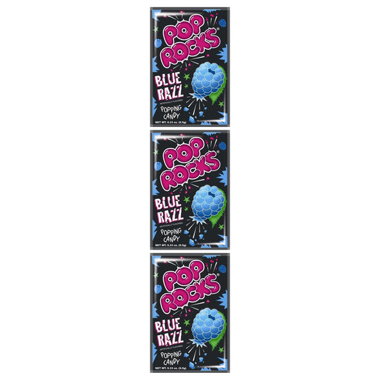 Pop Rocks Blue Razz 0.33oz — 3-Pack