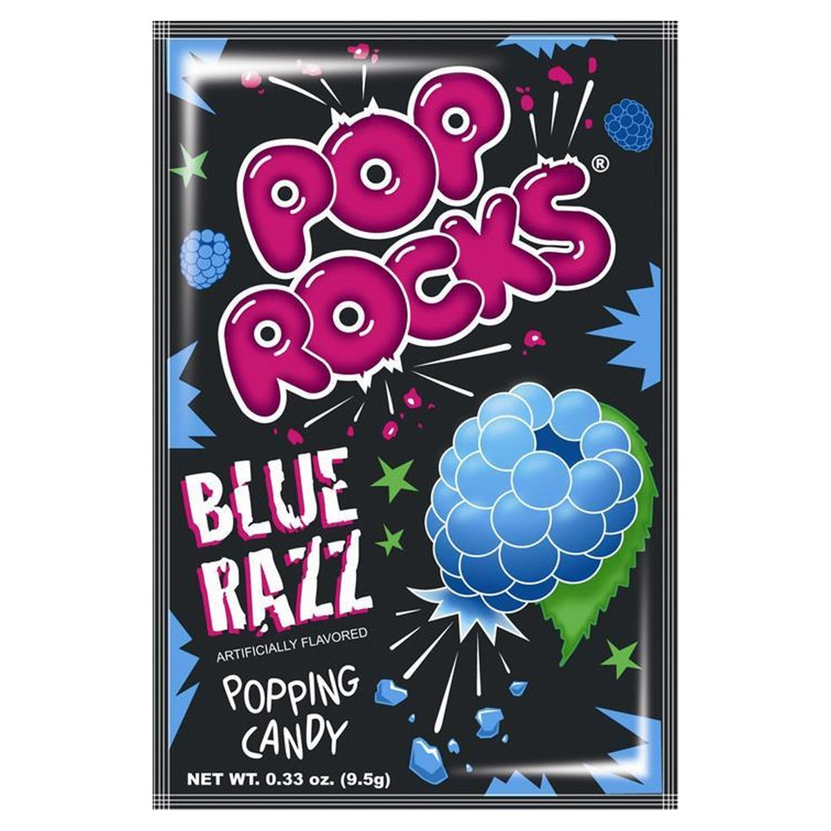 Pop Rocks Blue Razz 0.33oz — full package