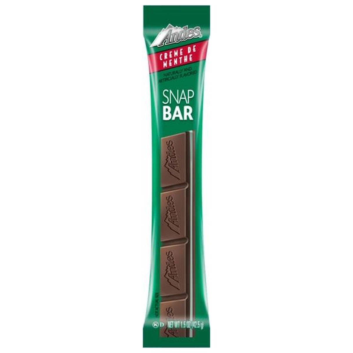 Andes Creme de Menthe Snap Bar 1.5oz — full package