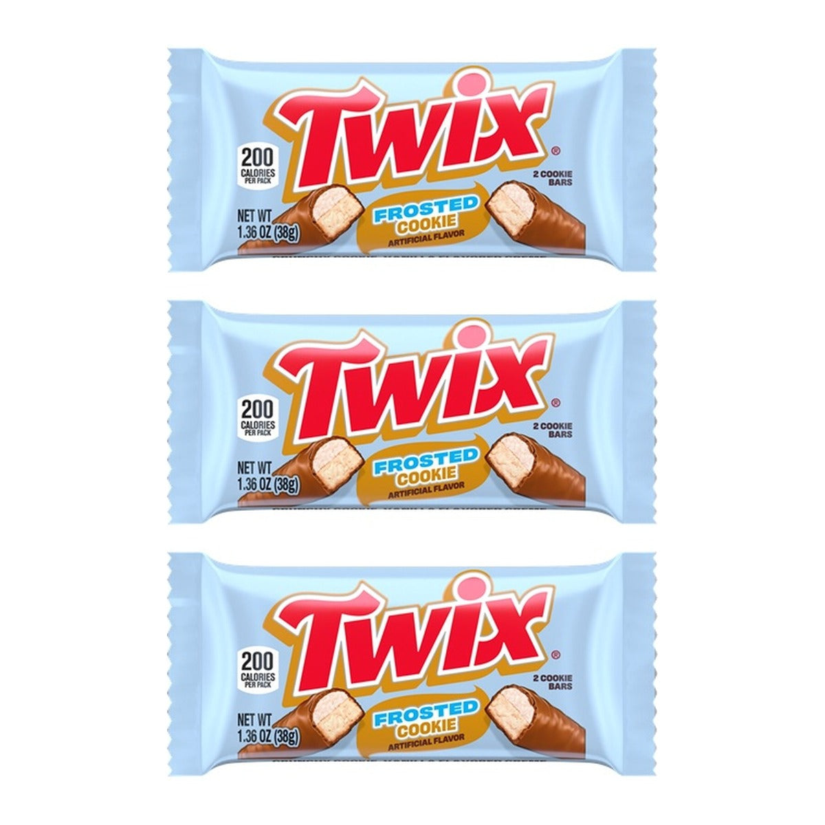 Twix Frosted Cookie 1.36oz — 3-Pack