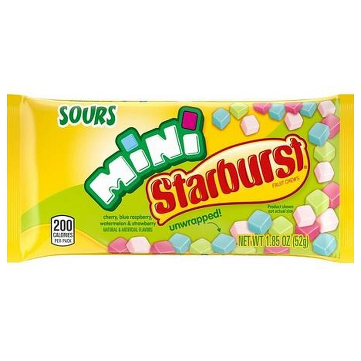 Starburst Minis Sour 1.85oz — full package