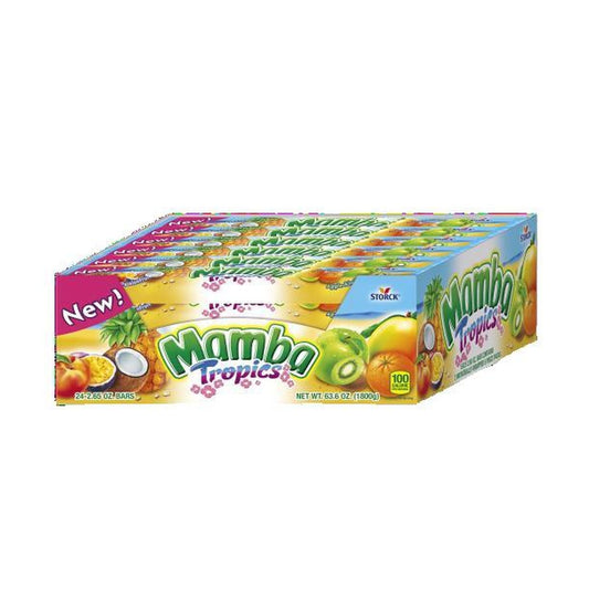 Mamba Tropics Fruit Chews 2.8oz — full package