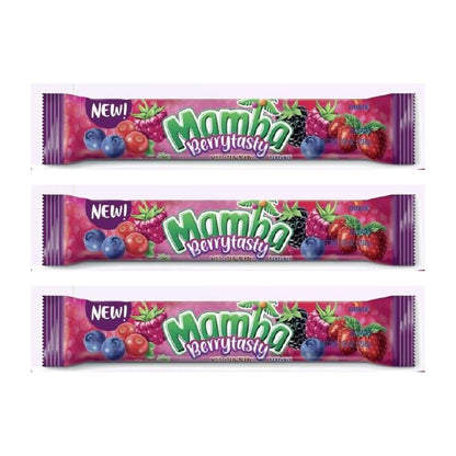 Mamba BerryTasty Fruit Chews 2.8oz — 3-Pack