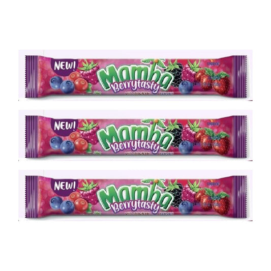 Mamba BerryTasty Fruit Chews 2.8oz — 3-Pack