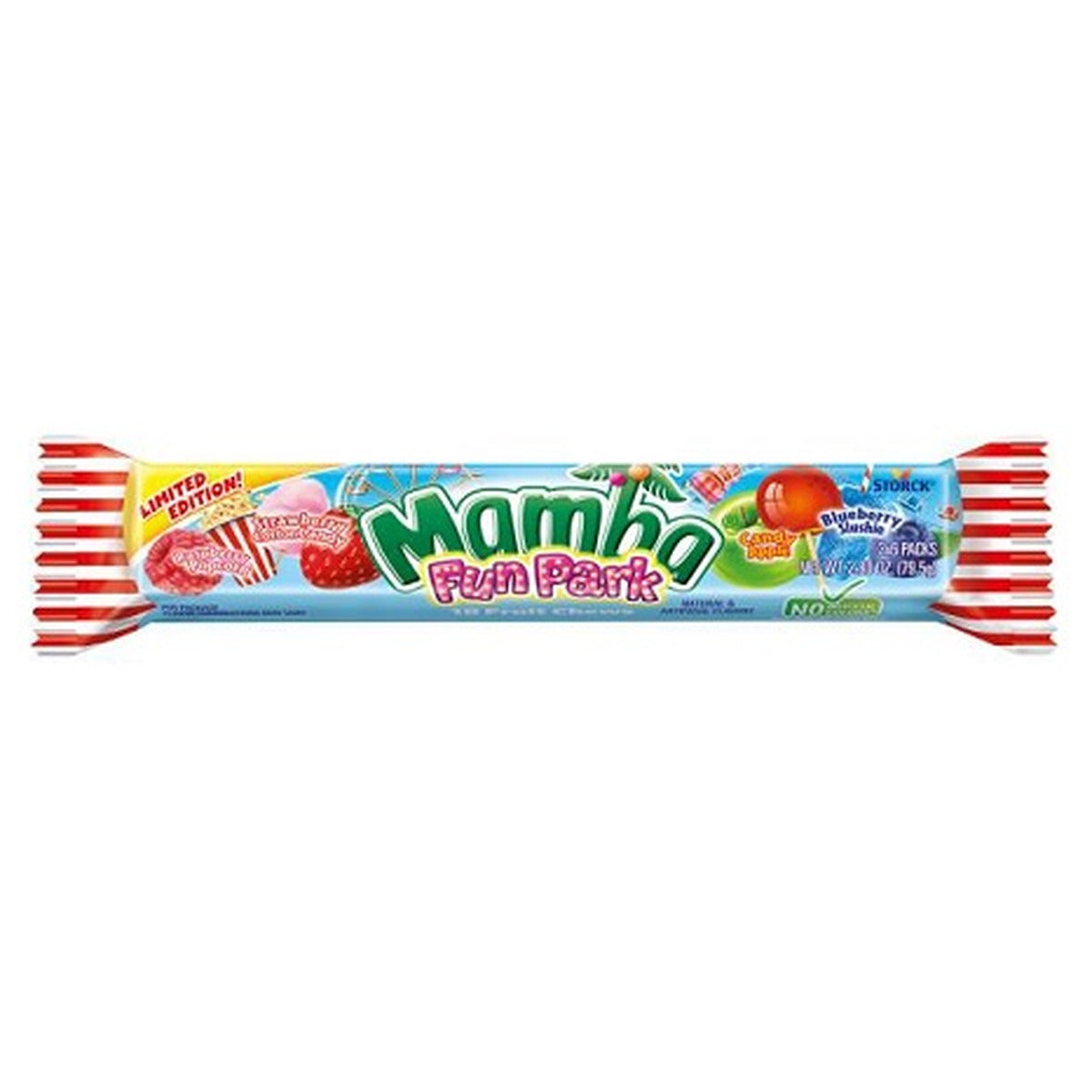 Mamba Fun Park Fruit Chews Limited Edition 2.8oz — full package
