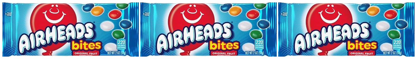 Airheads Bites Fruit 2oz Bags — 3-Pack