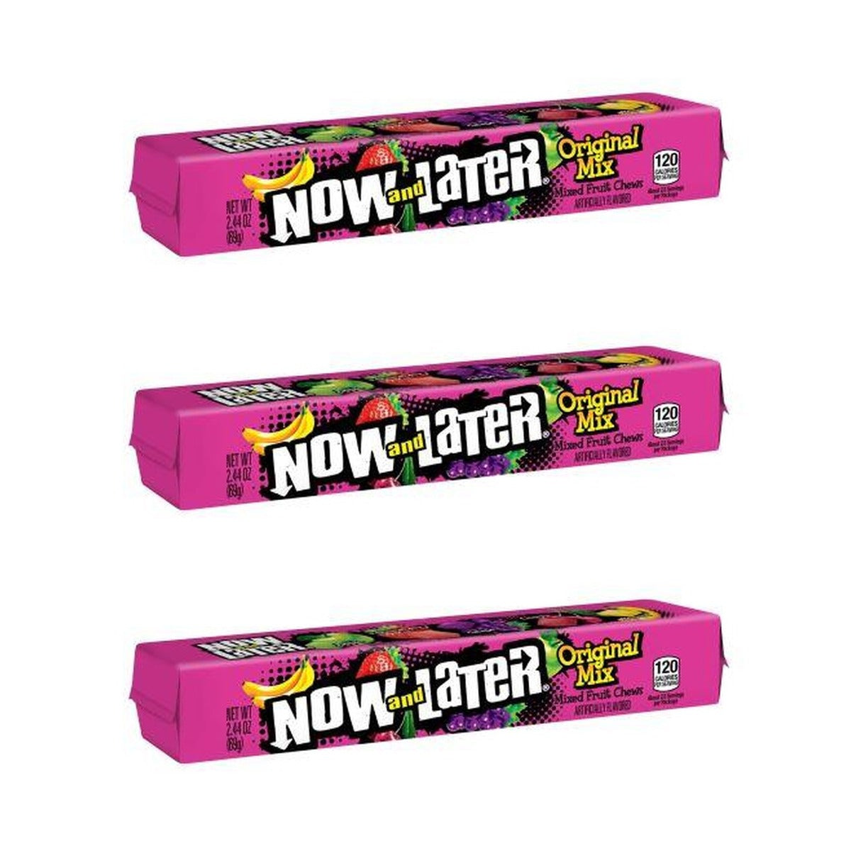 Now & Later Original Mix 2.44oz — 3-Pack