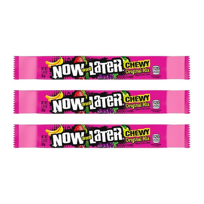 Now & Later Chewy Original Mix 2.44oz — 3-Pack