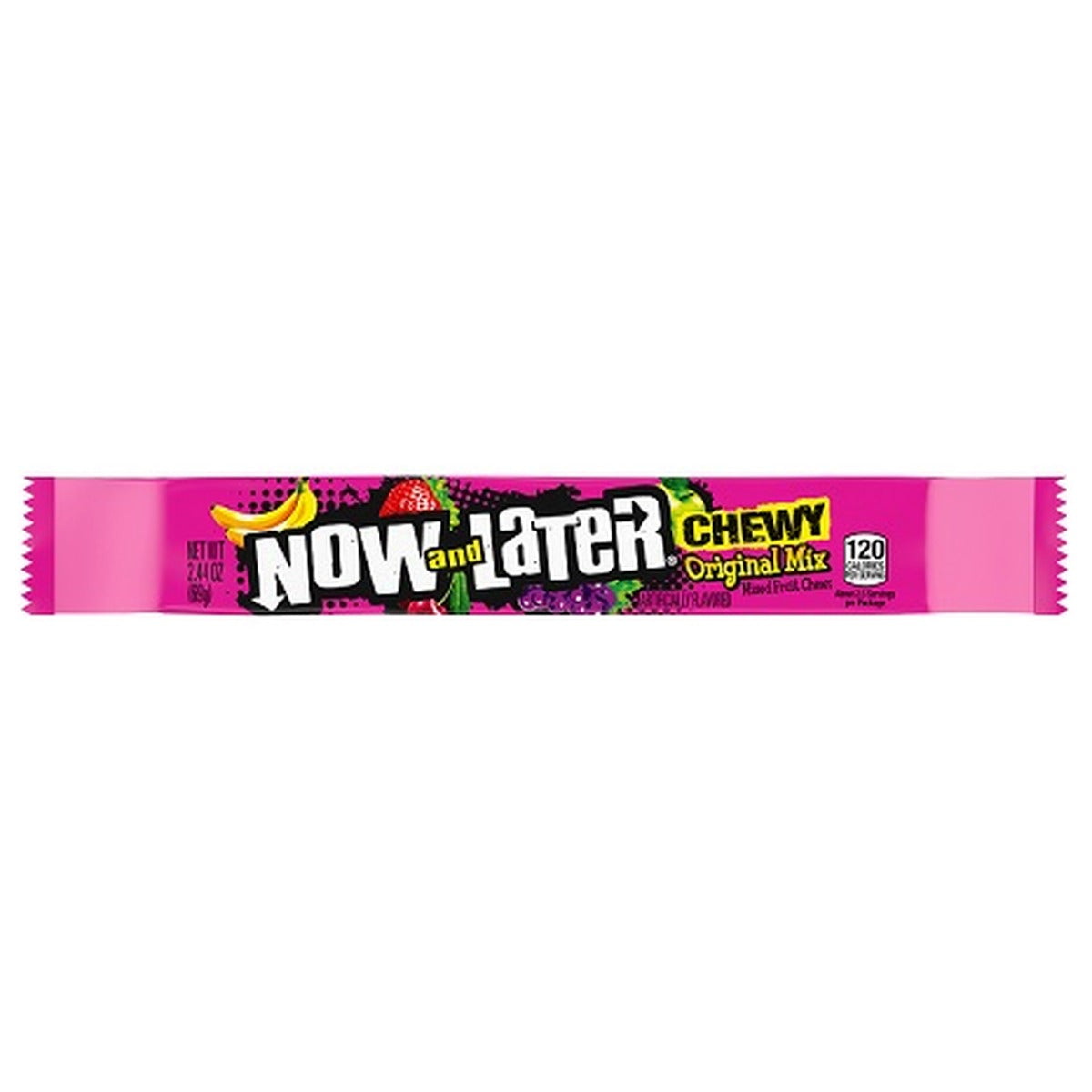 Now & Later Chewy Original Mix 2.44oz — full package